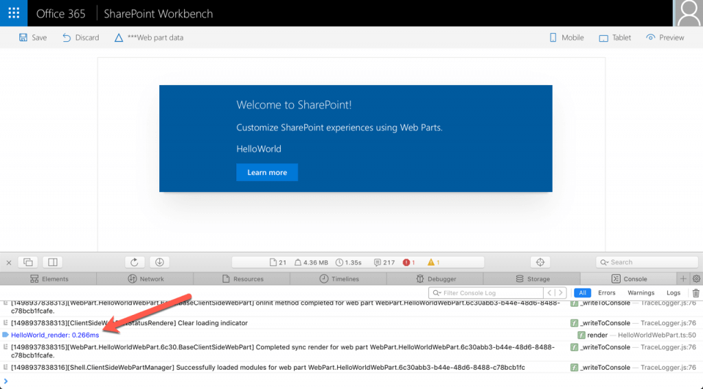 Write conditional code in the SharePoint Framework